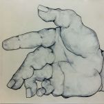 Hand (180x180 cm) Oil - Canvas